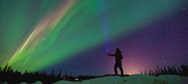 Tour de la aurora boreal + Termas de Chena