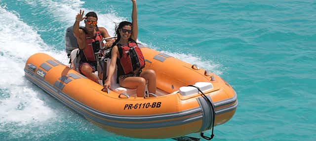 Conduite de bateau à moteur à Fajardo