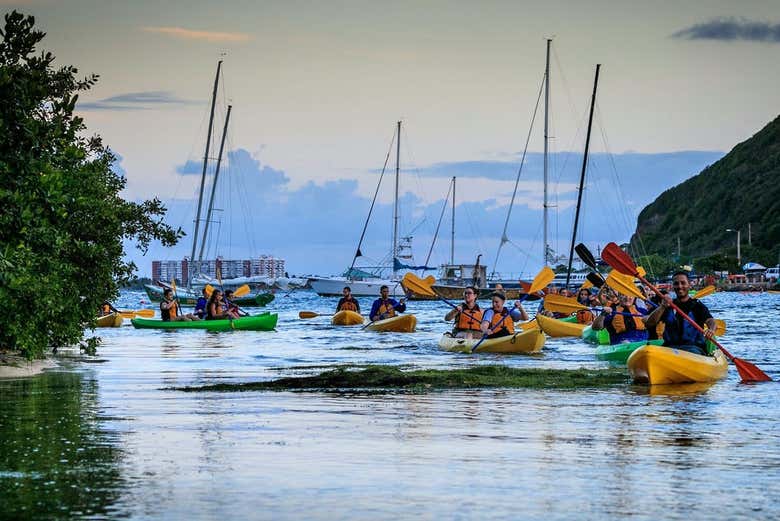 Kayaking in Fajardo