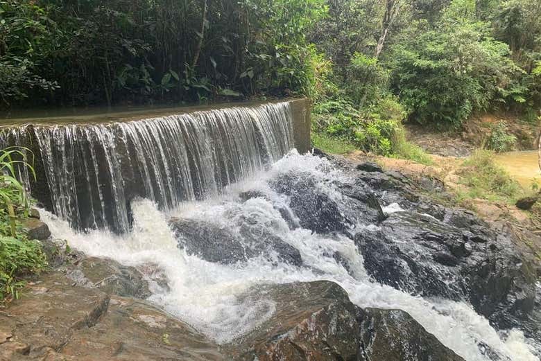 Cascata nei dintorni di Guavate