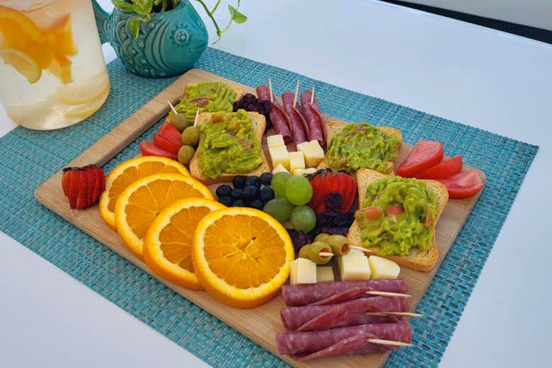 Podréis disfrutar de unos ricos aperitivos