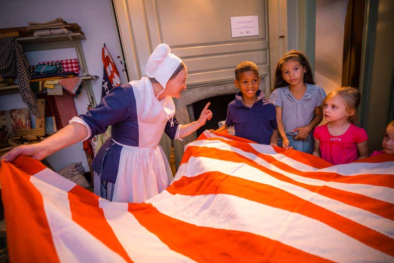 See the Betsy Ross House