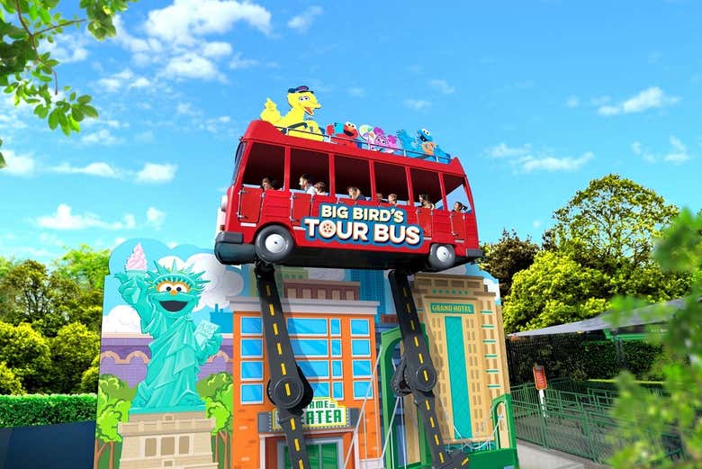Big Bird's Tour Bus