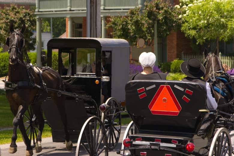 Pueblo tradicional Amish