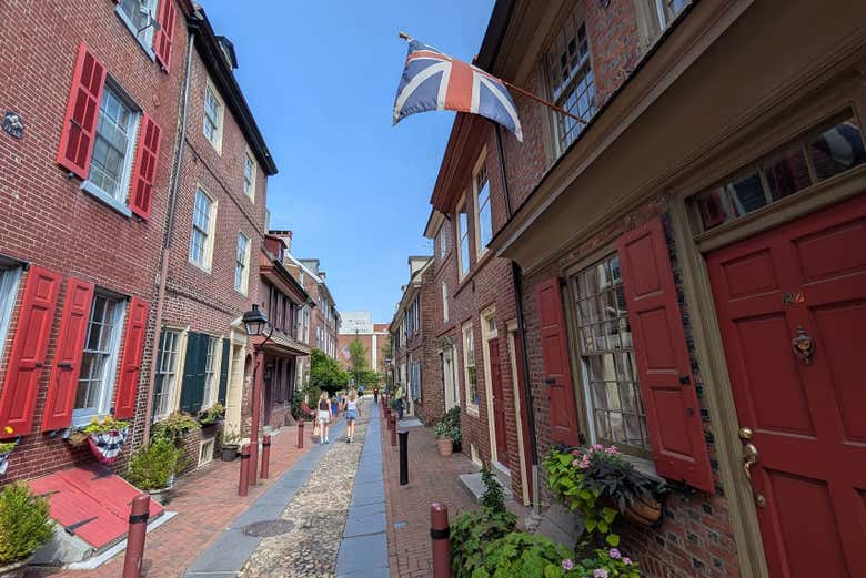 Paseando por el barrio histórico de Filadelfia