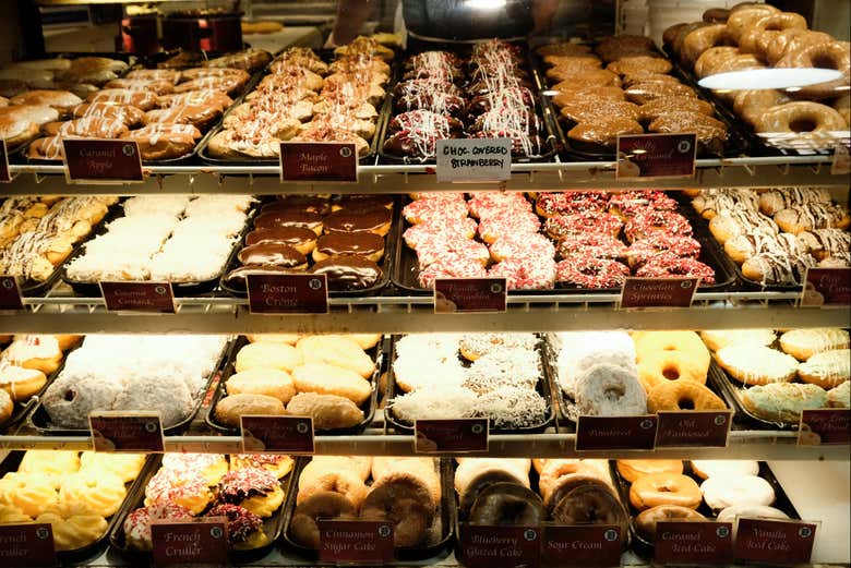 An assortment of donuts