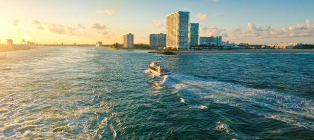 Paseo en barco al atardecer por Fort Lauderdale