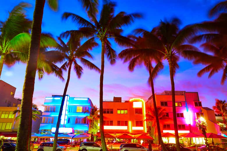 Beautiful coastal buildings