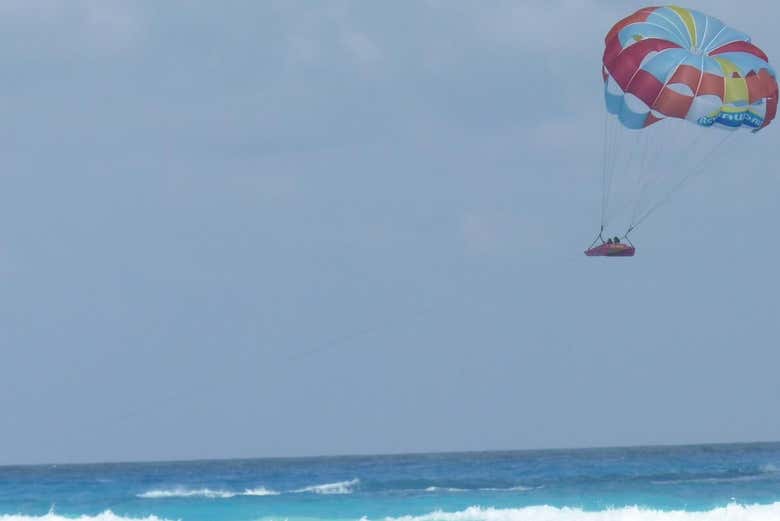 Paracaídas en Cayo Hueso