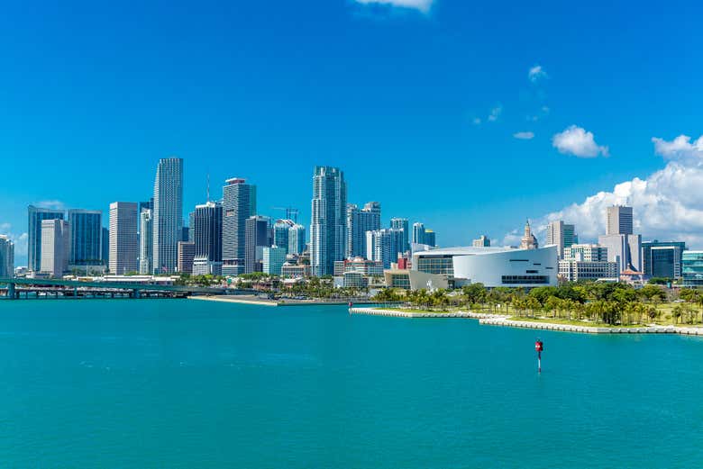 Vista de la Bahía de Biscayne