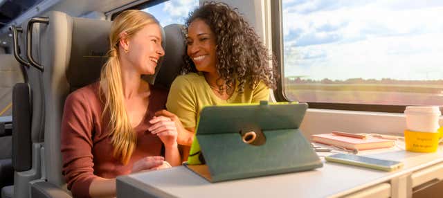 Tren de alta velocidad Brightline entre Fort Lauderdale y Miami