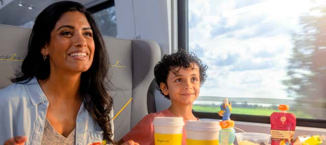 Tren de alta velocidad Brightline entre Fort Lauderdale y Orlando