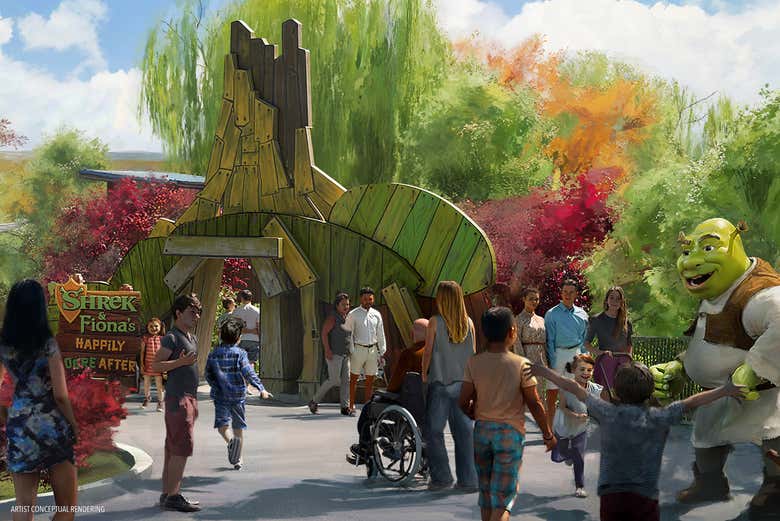 DreamWorks' Shrek's Swamp