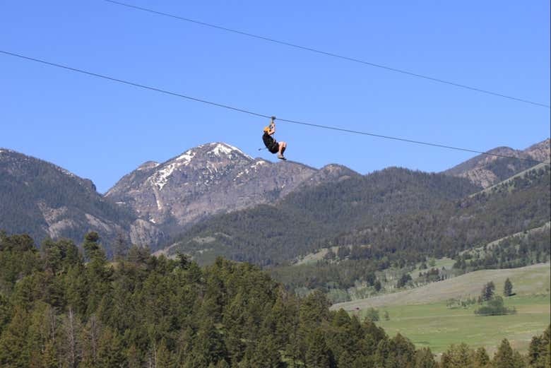 Surcando los cielos de Montana