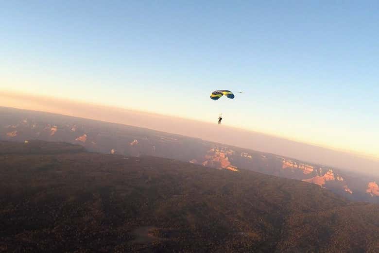 Sobrevoando o Grand Canyon