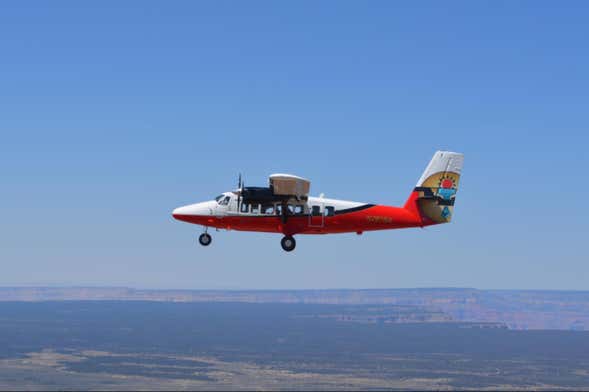 Paseo en avioneta por el Gran Cañón