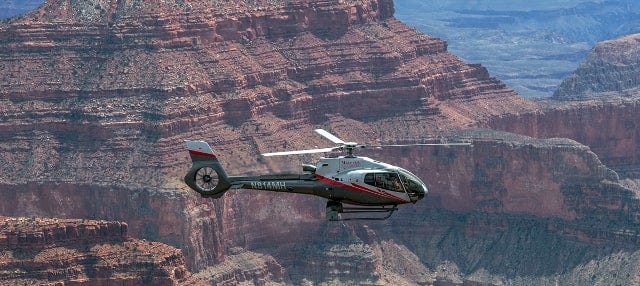 Paseo en helicóptero por el Gran Cañón