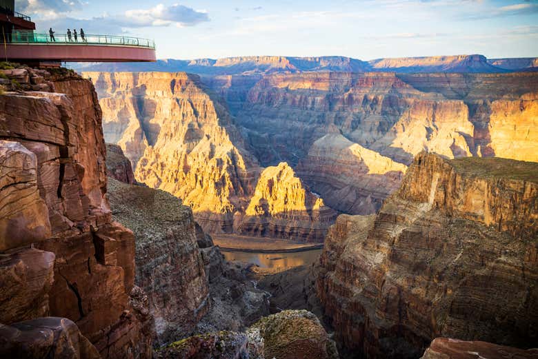 O Skywalk, uma parada obrigatória no Grand Canyon West