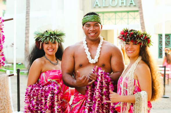 Entrada a Ka Moana Luau