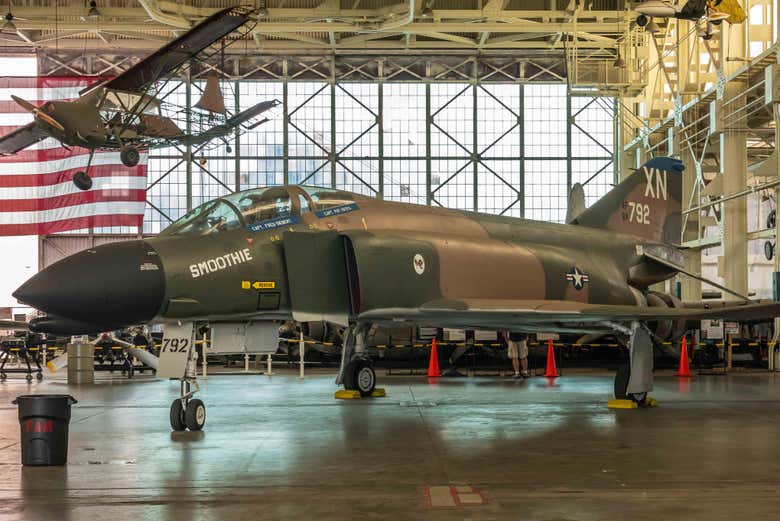 Green XN 792 fighter plane