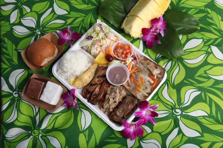 Disfrutaréis de la gastronomía de Hawái