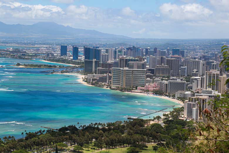 Panorâmica de Waikiki