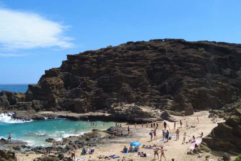 View of one of Oahu's beaches