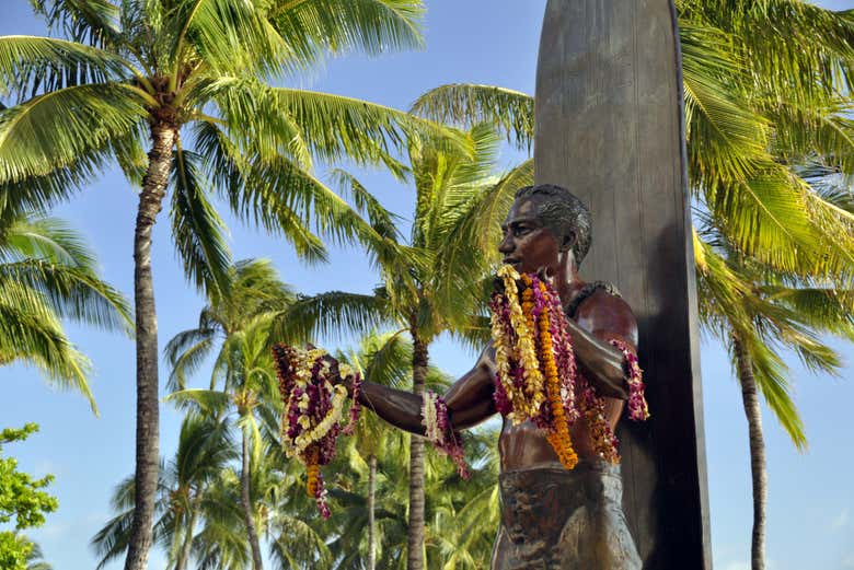 Statua di Duke Kahanamoku