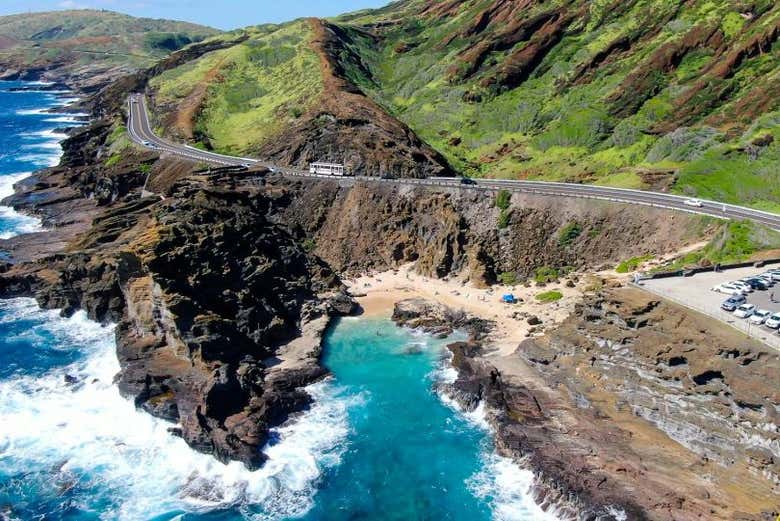 Cruise along the coast