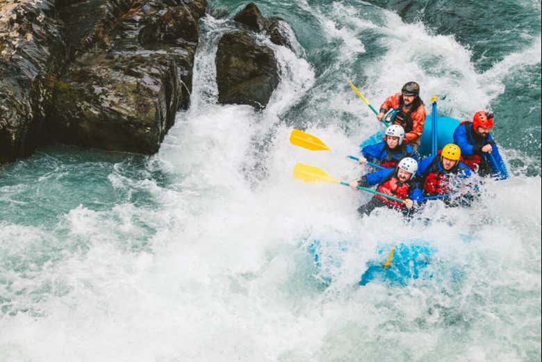 ¡A toda velocidad por Sixmile Creek!
