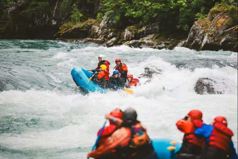 Os deslizaréis por 3 cañones del Sixmile Creek
