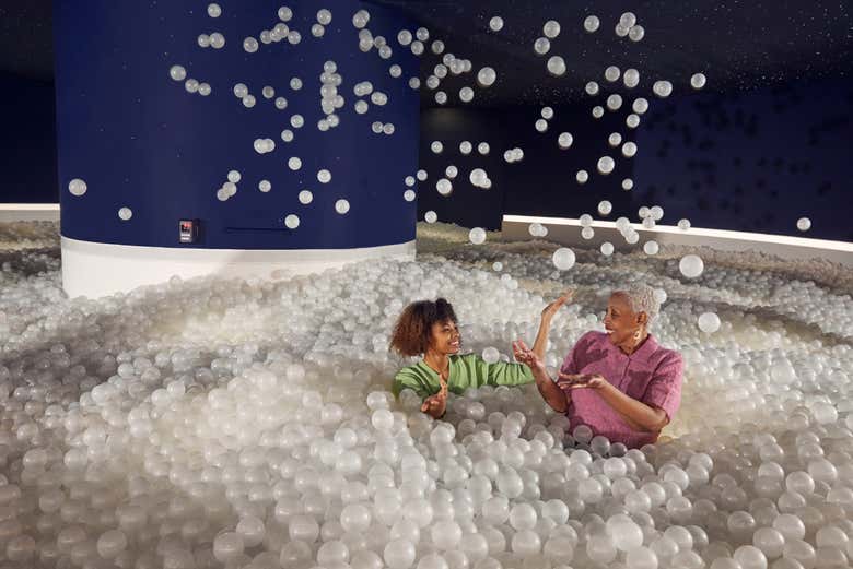 Have fun in the ball pit!