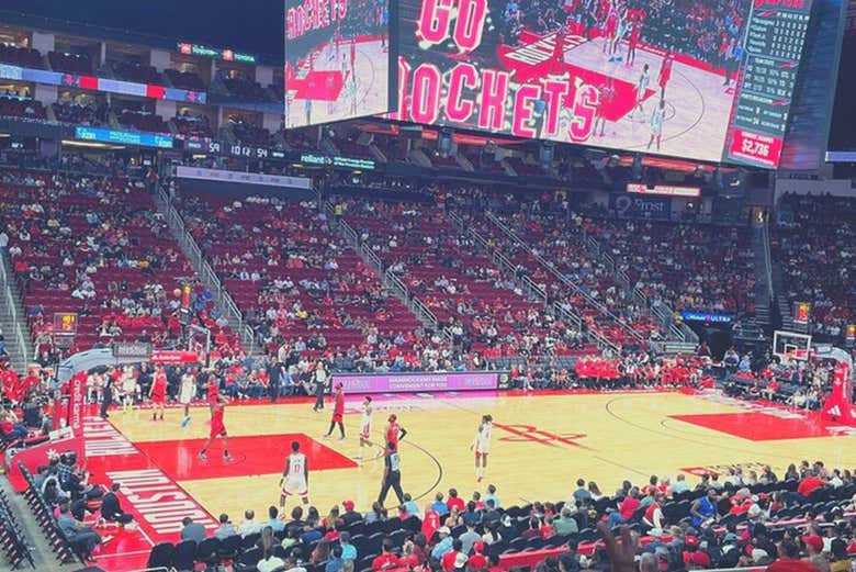 Veréis un partido de la NBA en Houston