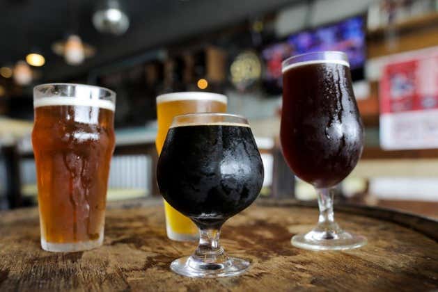 Diferentes tipos de cervezas de Houston