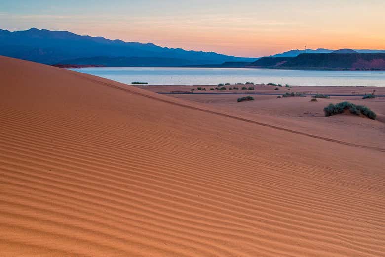 Paesaggio di Sand Mountain