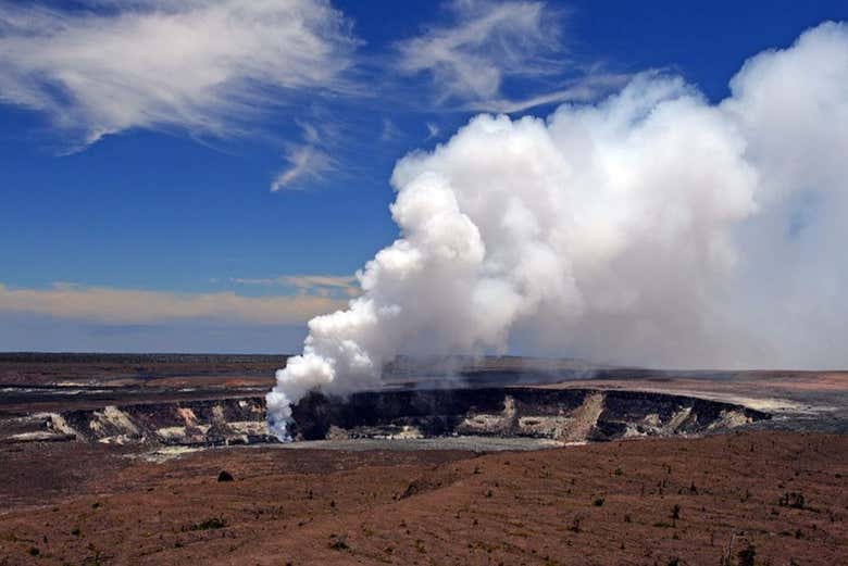 Cratères du parc national des volcans d'Hawaï