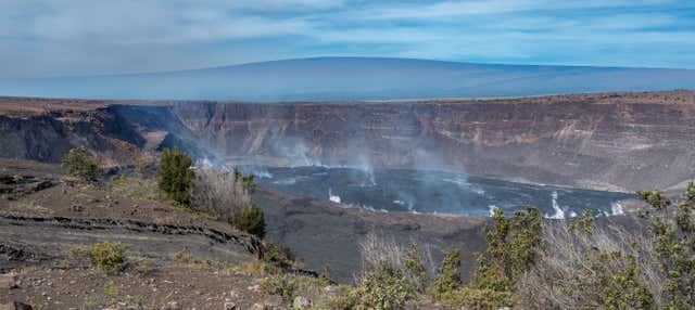 Randonnée dans le parc national des volcans d'Hawaï