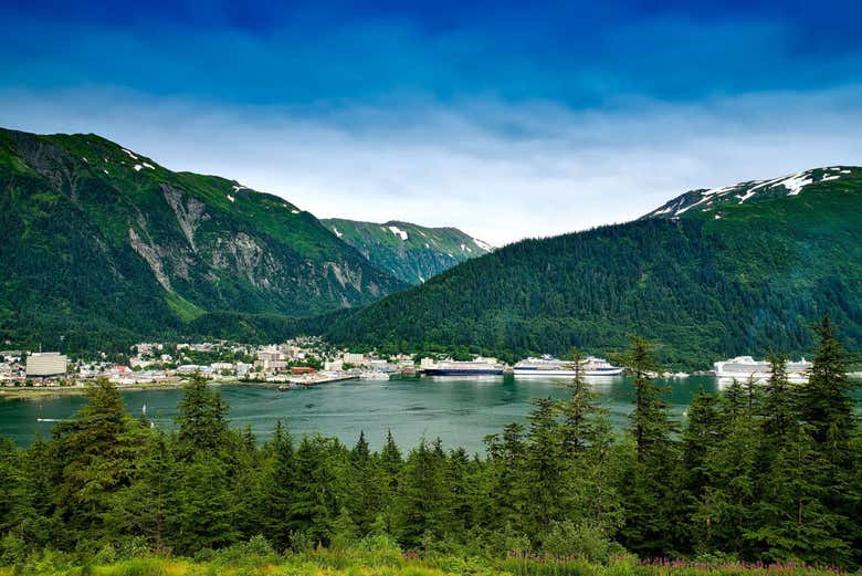 Coastline of Juneau