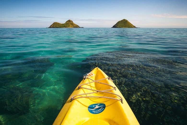 Ruta en kayak por Kailua  