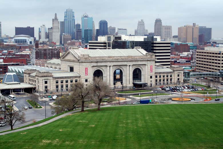 Vistas de la histórica Union Station de Kansas City