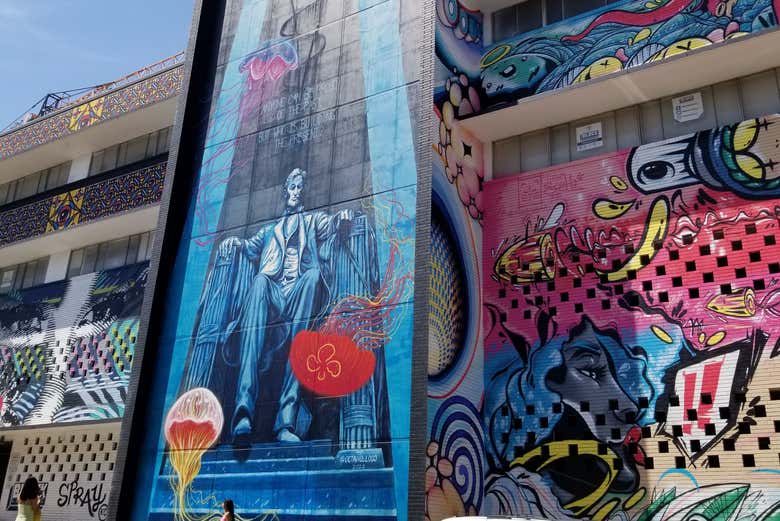 Uno de los murales que veremos por Kansas City