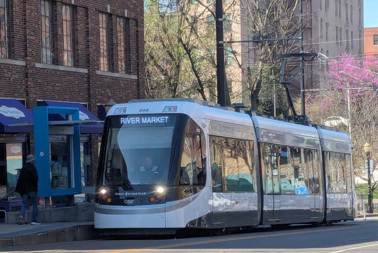 Viajaremos en el famoso tranvía de Kansas City