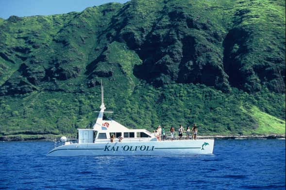 Crucero por la costa de Waianae con buffet hawaiano
