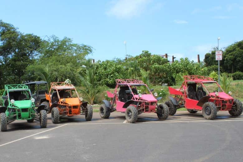 Buggies de diferentes cores