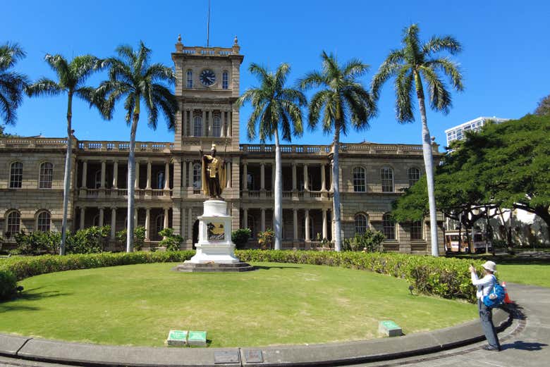 Palacio de Iolani, en Honolulu
