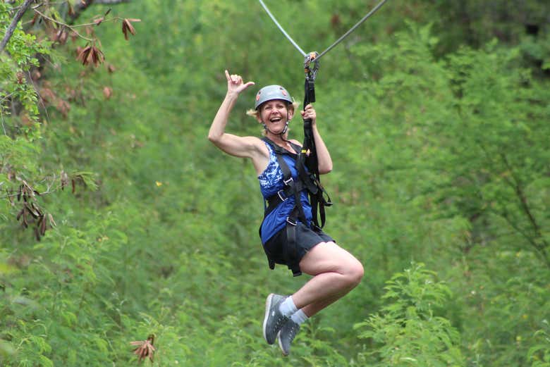 Zip line in Kapolei