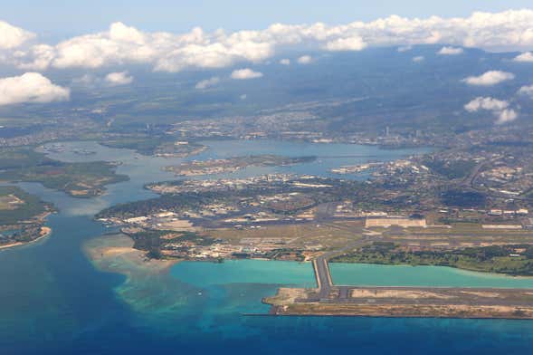 Excursión a Pearl Harbor y Honolulu en avión