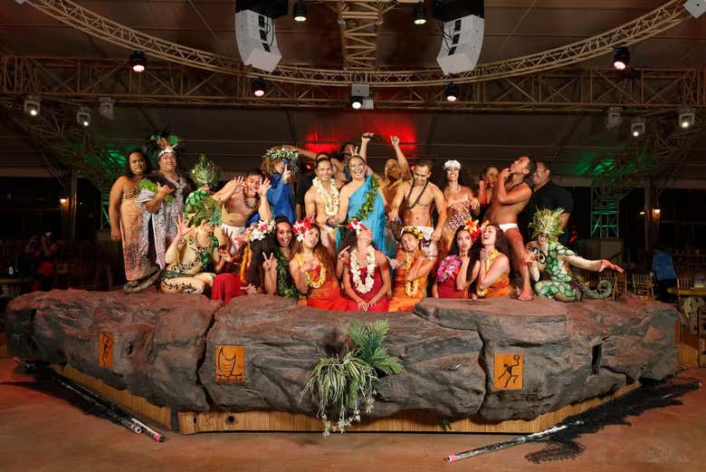 Elenco do Luau Kalamaku