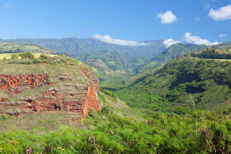 Explorando valle de Hanapepe