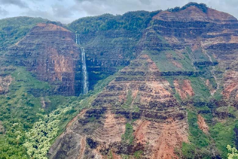 Catch a glimpse of the Na Pali Cliffs